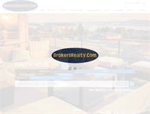 Tablet Screenshot of brokersrealty.com